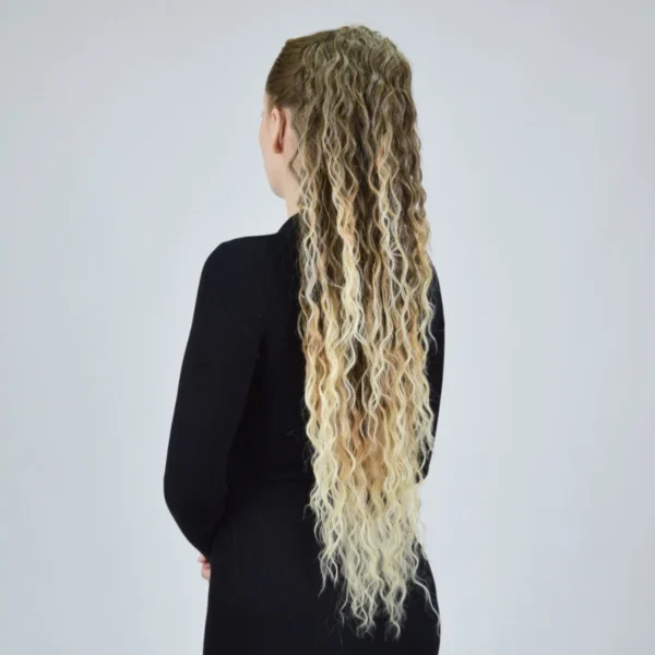 Afro rep 75 - ombre smeđe plava